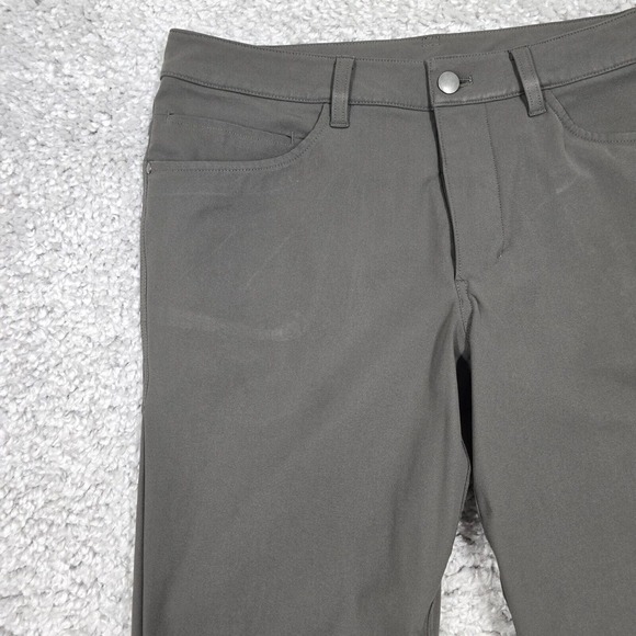 Lululemon ABC Pant Mens 30 (Fits 30x31) Gray Classic Warpstreme Stretch Office - Picture 3 of 11